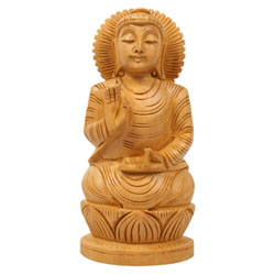 Wooden Buddha to Rajahmundry