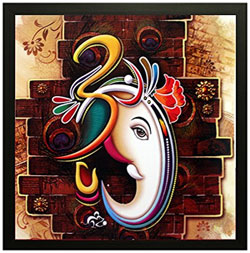 Ganesha' Framed Painting  to Rajahmundry