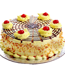 Butter scotch cake 1kg  to Rajahmundry
