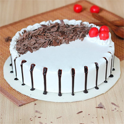Snowy Black Forest 1kg  to Rajahmundry