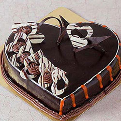 Chocolate Truffle Heart 2kg to Rajahmundry