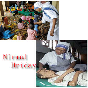 Annadanam at Nirmal Hriday  to Rajahmundry