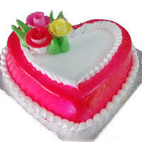 Strawberry heart  to Rajahmundry
