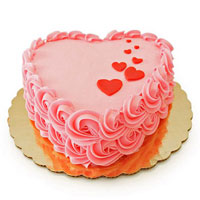 Floating Hearts Cake to Rajahmundry