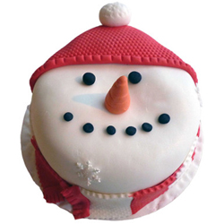 Happy Snowman Cake to Rajahmundry