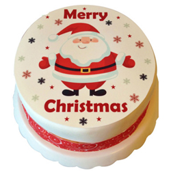 Merry Christmas photo cake to Rajahmundry