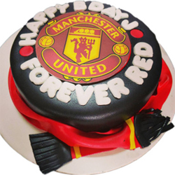 Manchester United Cake 2kg  to Rajahmundry