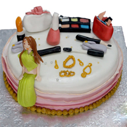 Make Up Kit Cake 3kg  to Rajahmundry