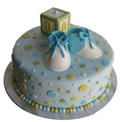Baby Shoe Cake 2kg to Rajahmundry