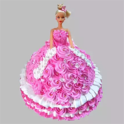 Barbie Doll cake to Rajahmundry