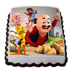 Motu Patlu photo cake 2kg  to Rajahmundry