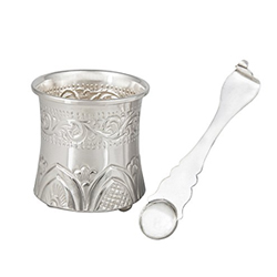 Silver panchapatra