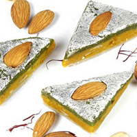 Dry Fruit Burfi -1/2kg to Rajahmundry