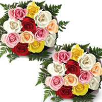 Mixed Roses bunches to Rajahmundry
