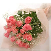 Peach Rose Bunch to Rajahmundry