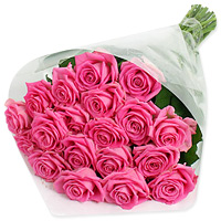 24 pink Roses