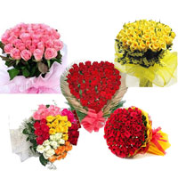 Grand celebration 500 Roses  to Rajahmundry