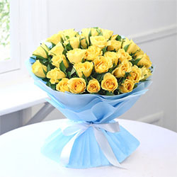 100 yellow roses  to Rajahmundry