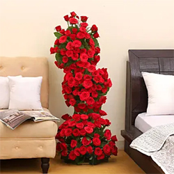 Premium Red Roses Arrangement to Rajahmundry