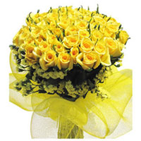 50  YELLOW ROSES BUNCH  to Rajahmundry
