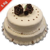 2 tier butter scotch  cake to Rajahmundry
