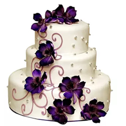 Fondant Weddng cake 5kg  to Rajahmundry