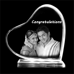 Personalised Crystal Table Top to Rajahmundry