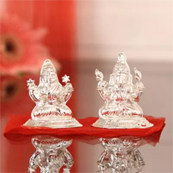 35 Gms Laxmi Ganesha Idol to Rajahmundry