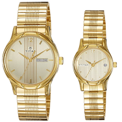 Titan Brand Couple  Watches  to Rajahmundry